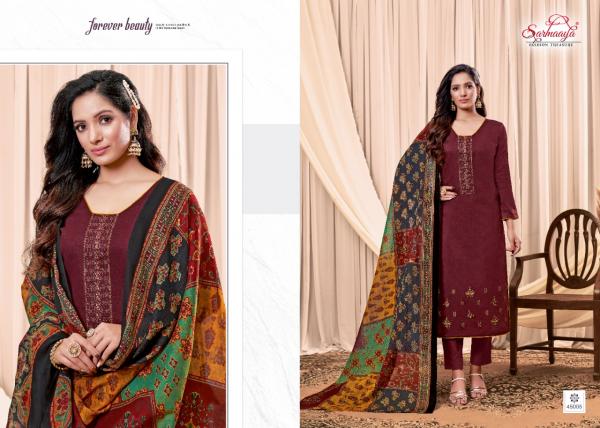 Sarmaaya Rihana Lawn Cotton Designer Dress Material